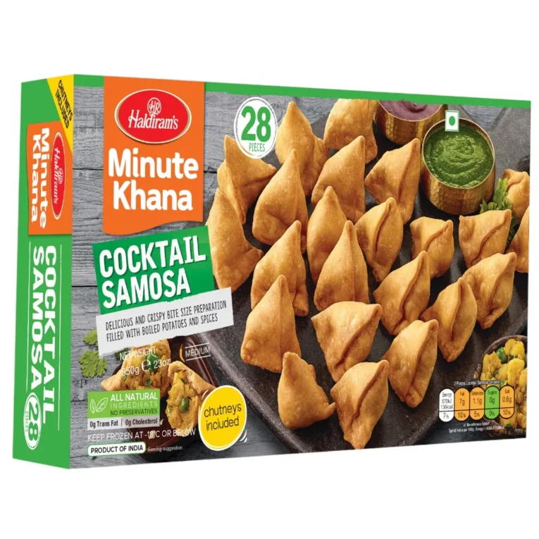 HALDIRAM'S COCKTAIL SAMOSA VEGAN 650G