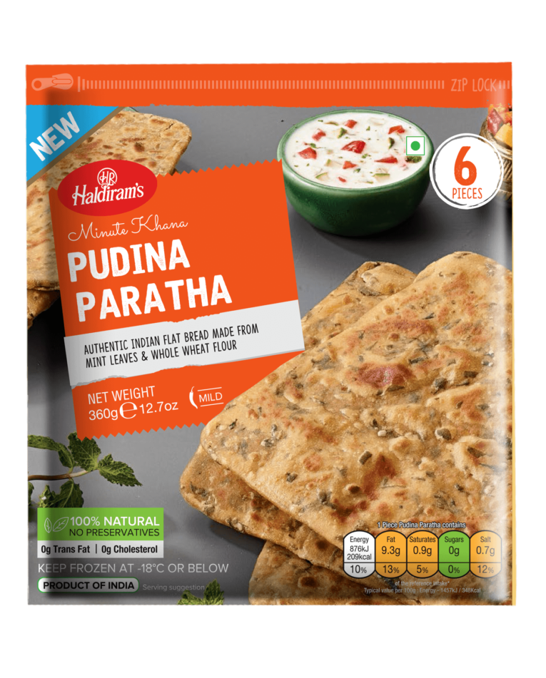 HALDIRAM'S PUDINA PARATHA 360G